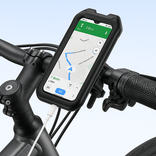 MagnoMount™ – Waterproof Phone Bike Mount with Magnetic Attachment