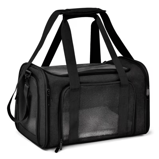 PawVoyage Travel Carrier for Cats – Comfortable & Ventilated Carrying Bag