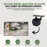 HD parking and reversing camera with 170-degree viewing angle, radar sensors and HD image – compatible with Navion One CarPlay screen for safe and easy reversing parking.