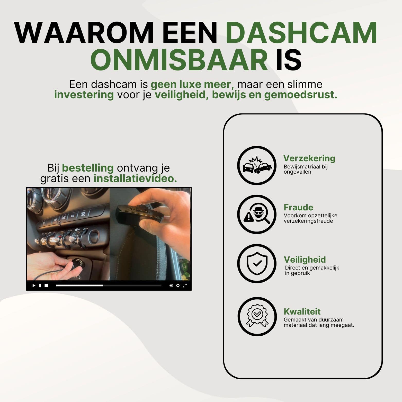 Waarom een dashcam onmisbaar is – voordelen van de ClearSight Pro inclusief verzekering, veiligheid en installatietutorial