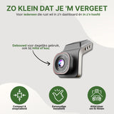 ClearView Ultra compact and unobtrusive dashcam, designed for daily use in heat or cold, easy to install and always ready to film.