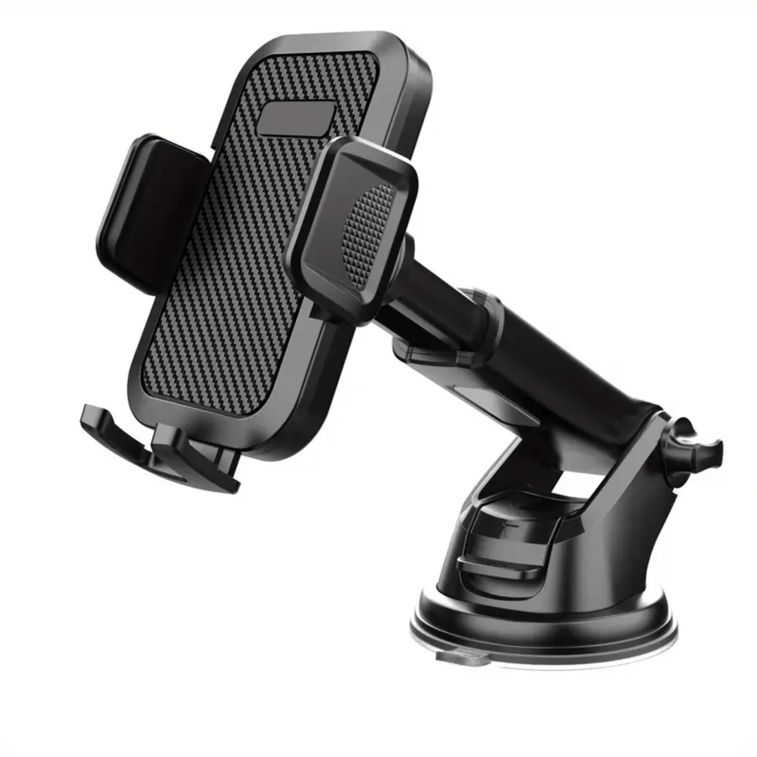 Holdify™ – 360° Adjustable Car Phone Holder with Strong Suction Cup