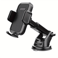 Holdify™ – 360° Adjustable Car Phone Holder with Strong Suction Cup